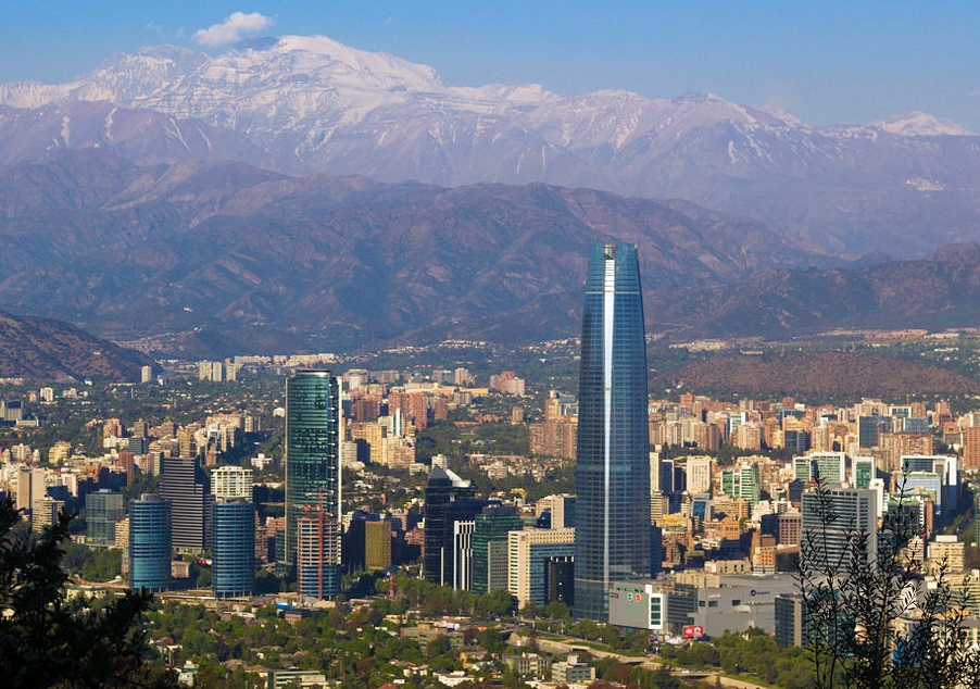 Santiago, vista aérea 