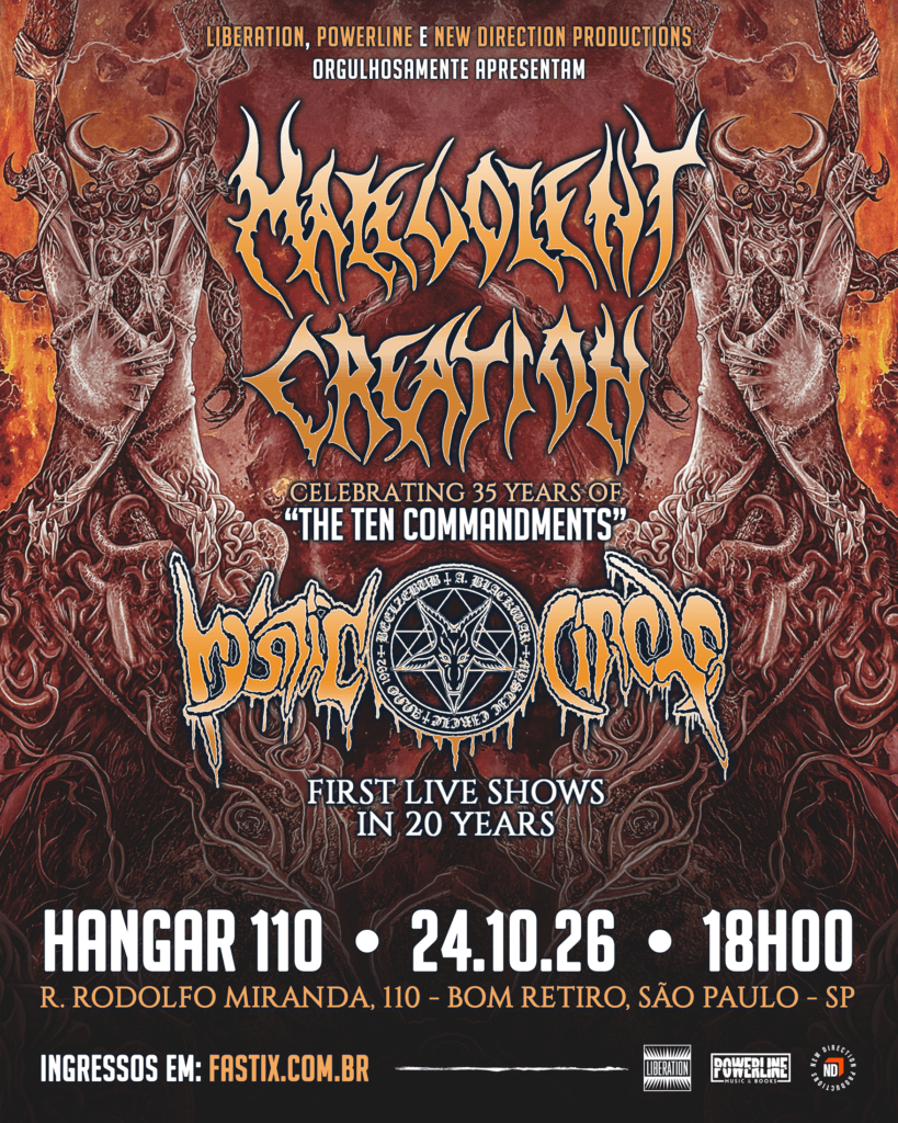 Cartaz oficial do show